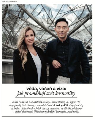 @vogueczechoslovakia naslouchá. @karlabendova1506 a @eugeneherium mluví o důvěře, vědě a osobní zkušenosti, ze které...